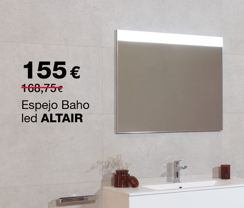 Espejo Baho ALTAIR 80x70 cm